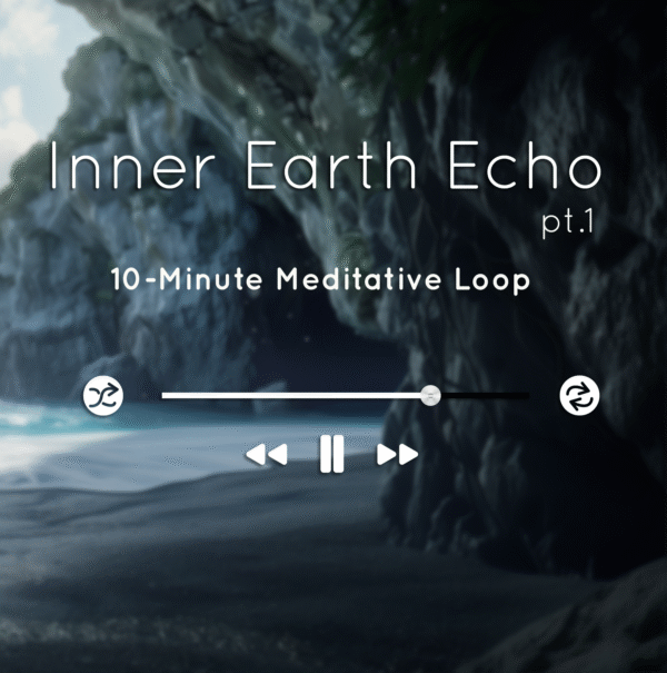 Mystical cave ambience with water drips, birds, and meditation tones – perfect for deep focus and spiritual stillness.